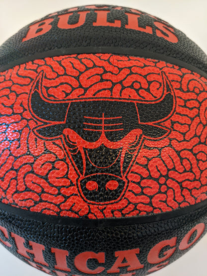 "The Art of the Game Limited Edition Basketball" Red & Black by Lefty Out There