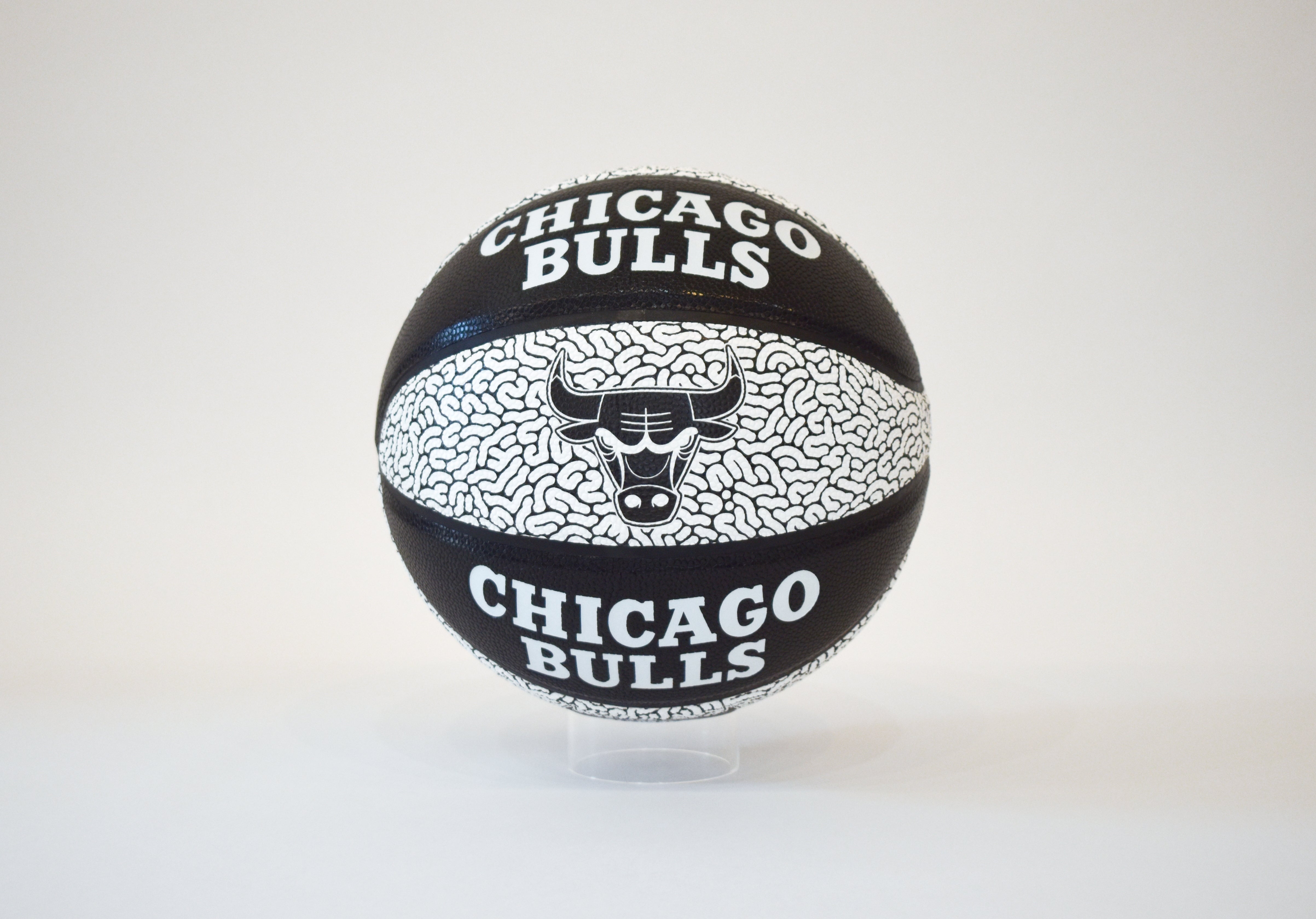 "The Art of the Game Limited Edition Basketball" Black & White by Lefty Out There