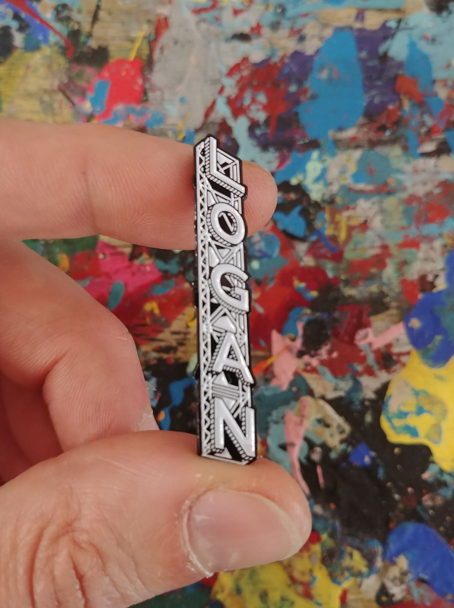 Logan Square Theatre Pin by Kate Lewis