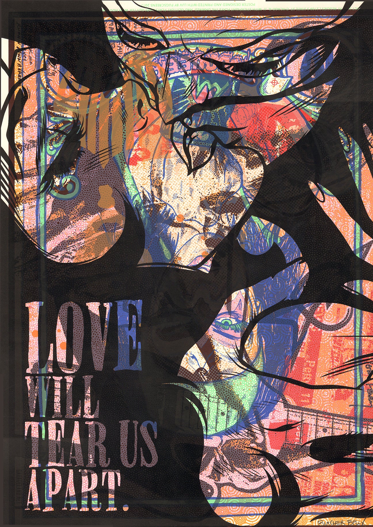 "Love Will Tear Us Apart Variant 7" by Butcher Billy