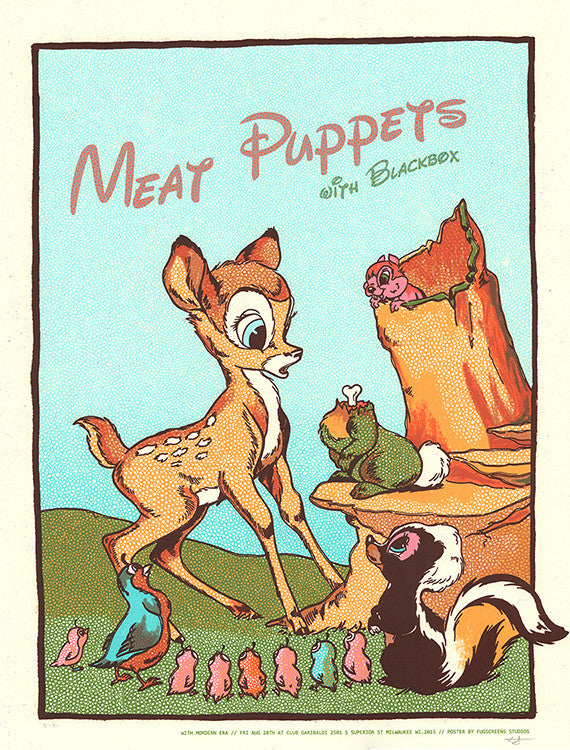 "Meat Puppets & Blackbox Bambi 2015" by Zissou Tasseff-Elenkoff