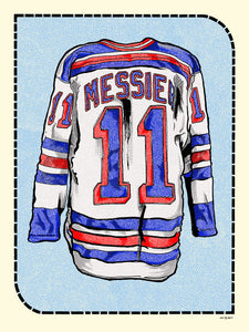 "M. Messier Jersey" by Zissou Tasseff-Elenkoff