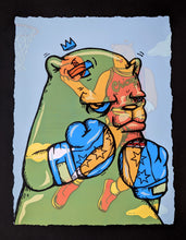 Load image into Gallery viewer, &quot;Chicago Gloves Test Print: MJ Blue&quot; by JC Rivera
