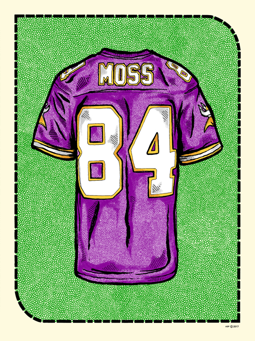 "R. Moss Jersey" by Zissou Tasseff-Elenkoff