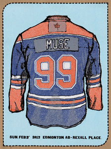 Muse Poster-Edmonton 2013