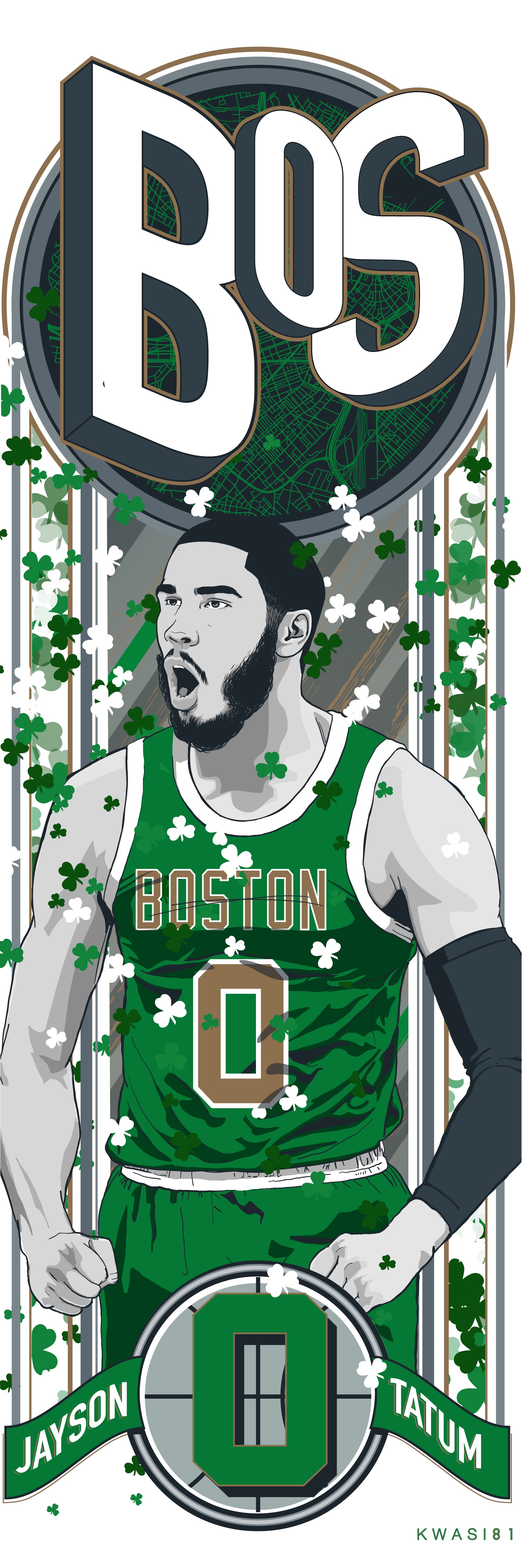 "Jayson Tatum" by Kwasi81