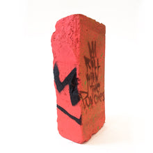 Load image into Gallery viewer, &quot;Hand Embellished Neon Red Brick 2&quot; by JC Rivera
