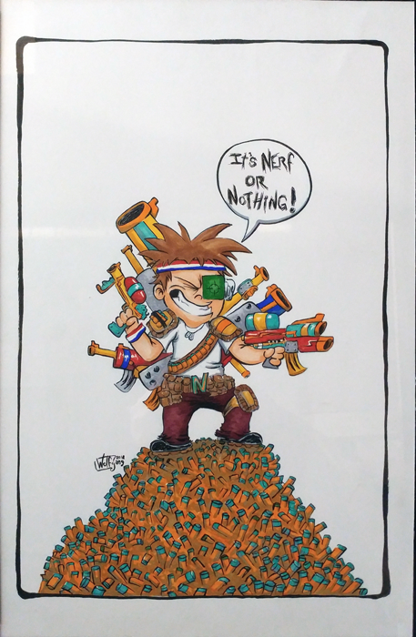 Nerf or Nothing // Loaded Guns 2 Exclusive Original by Eric Wolfgang