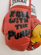 Load image into Gallery viewer, &quot;Roll With the Punches #3&quot; Boxing Gloves by JC Rivera
