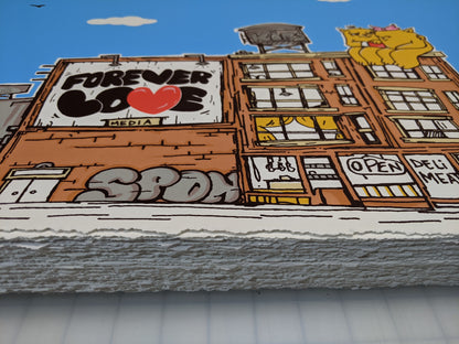 "Forever Love" Hand Embellished variant by JC Rivera