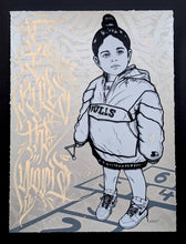 Load image into Gallery viewer, &quot;The Queens of Click Clack Hand Embellished Variant Light Yellow&quot; by Ant Ben
