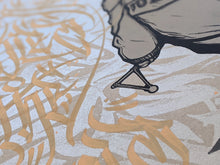 Load image into Gallery viewer, &quot;The Queens of Click Clack Hand Embellished Variant Light Yellow&quot; by Ant Ben

