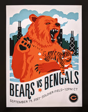 Load image into Gallery viewer, Game 2: &quot;Official Bears Vs. Bengals&quot; by Ariel Sinha
