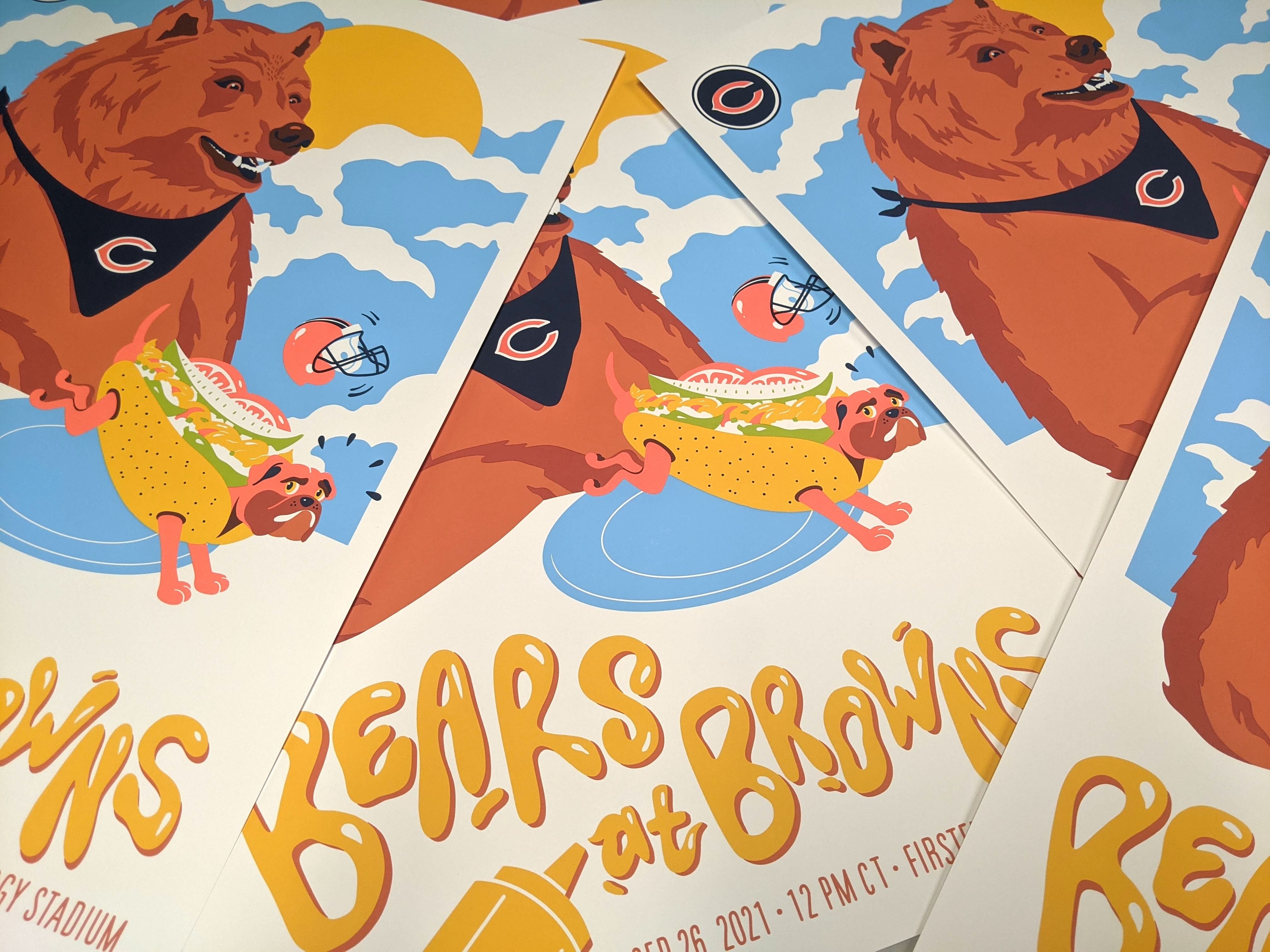Game 3: "Official Bears Vs. Browns" by Ariel Sinha