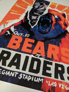 Game 5: "Official Bears Vs. Raiders" by Oscar Joyo