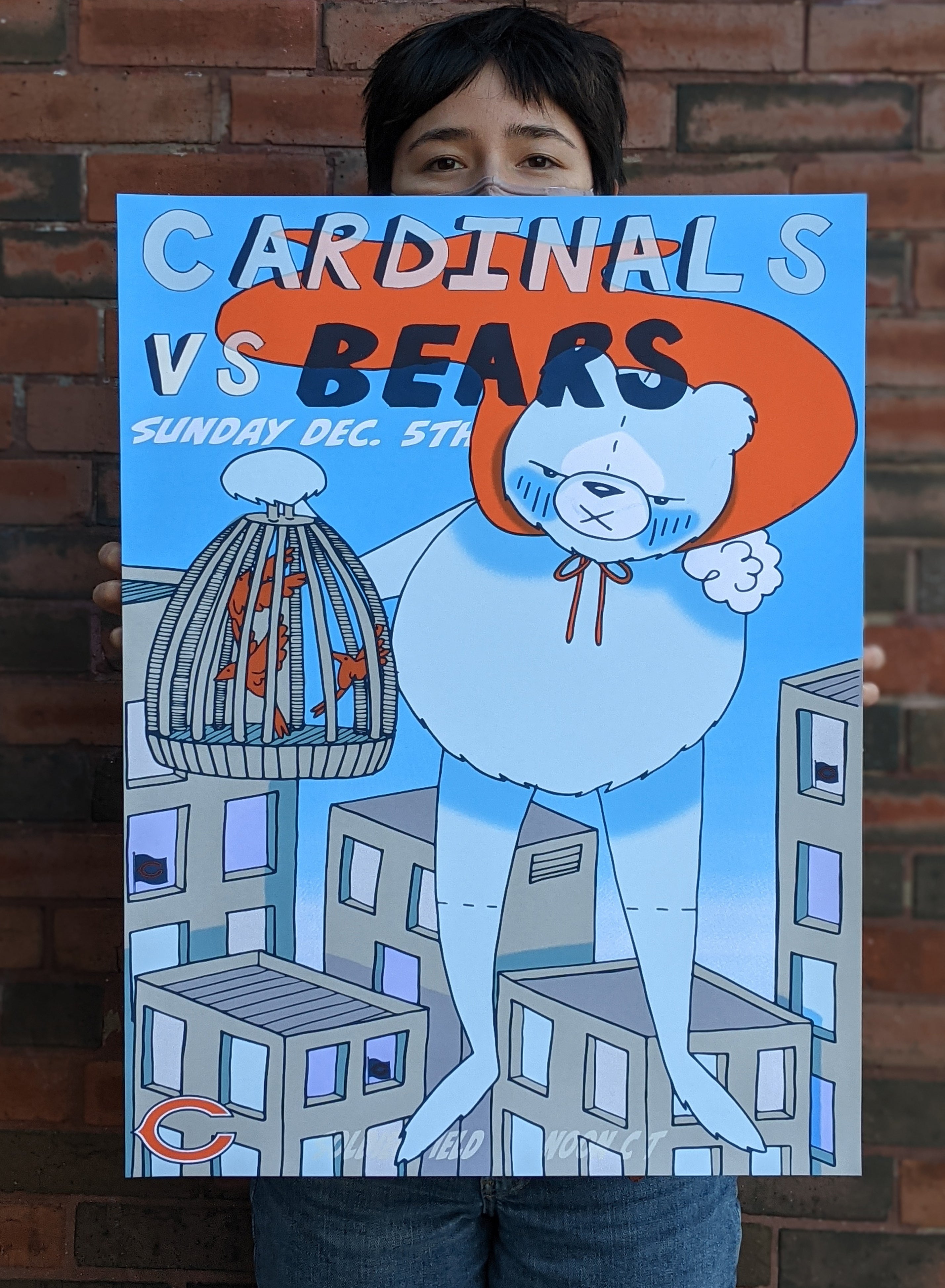 Game 12: "Official Bears Vs. Cardinals" by Delisha