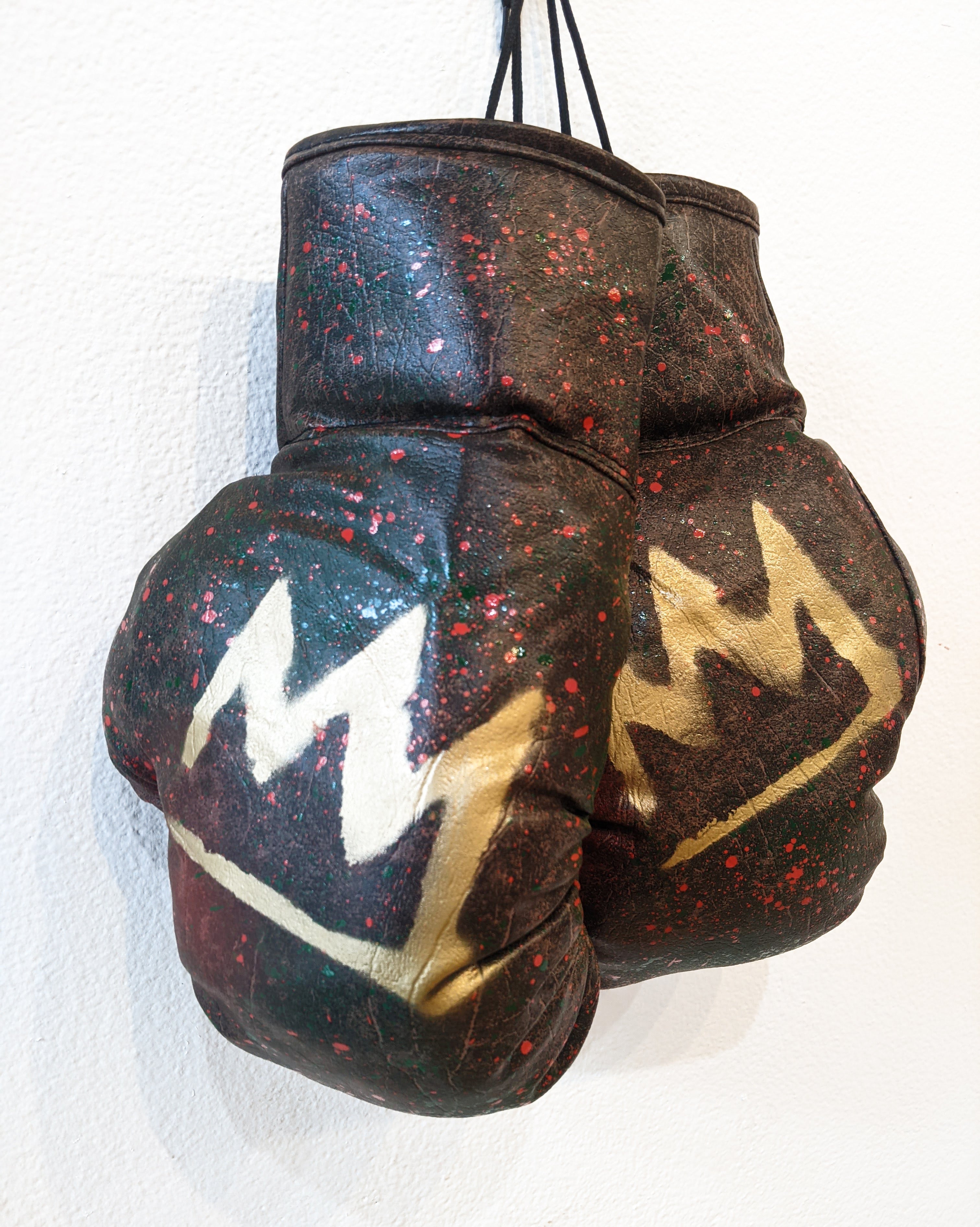 "Vintage Boxing Gloves 3" by JC Rivera