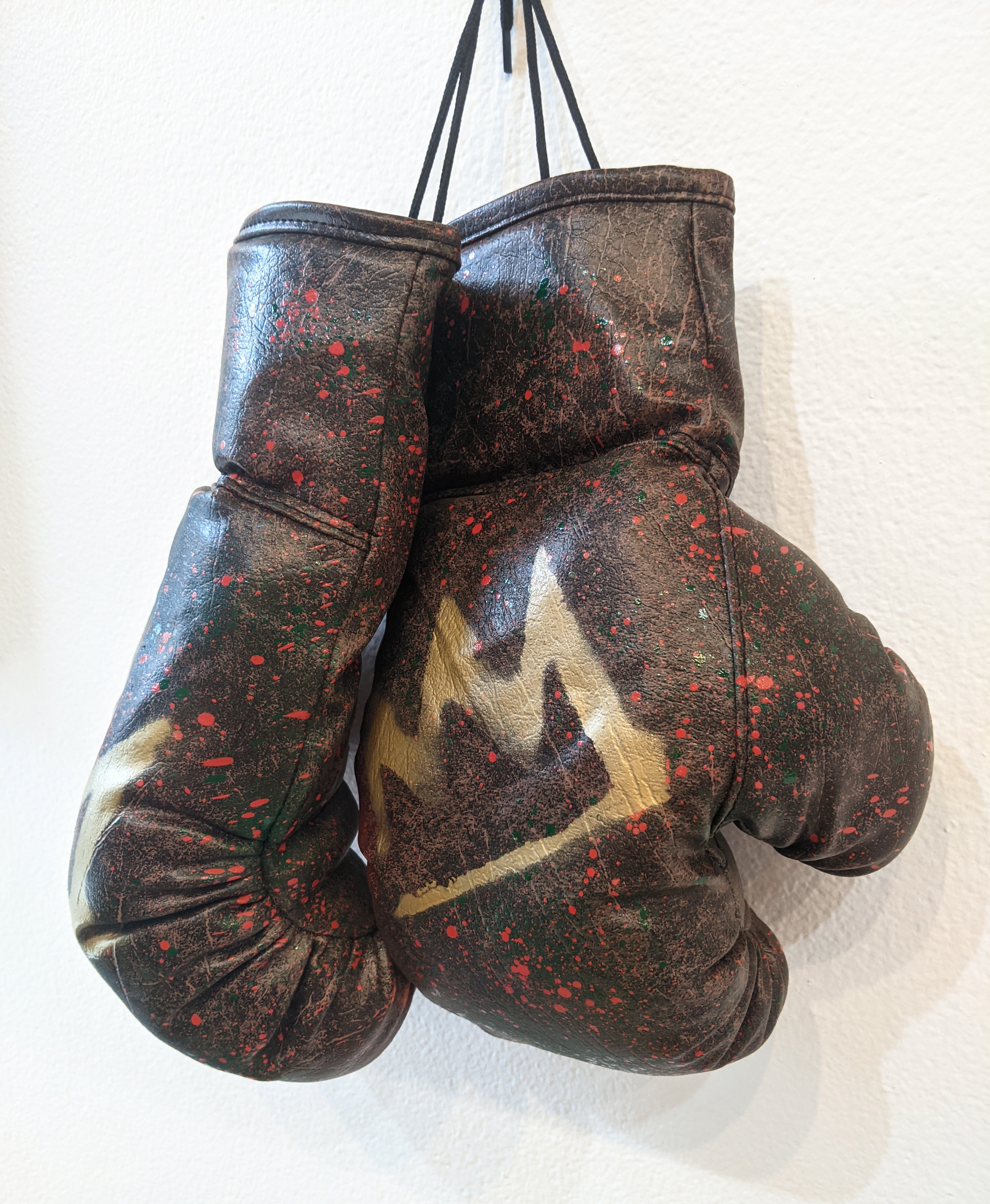 "Vintage Boxing Gloves 3" by JC Rivera