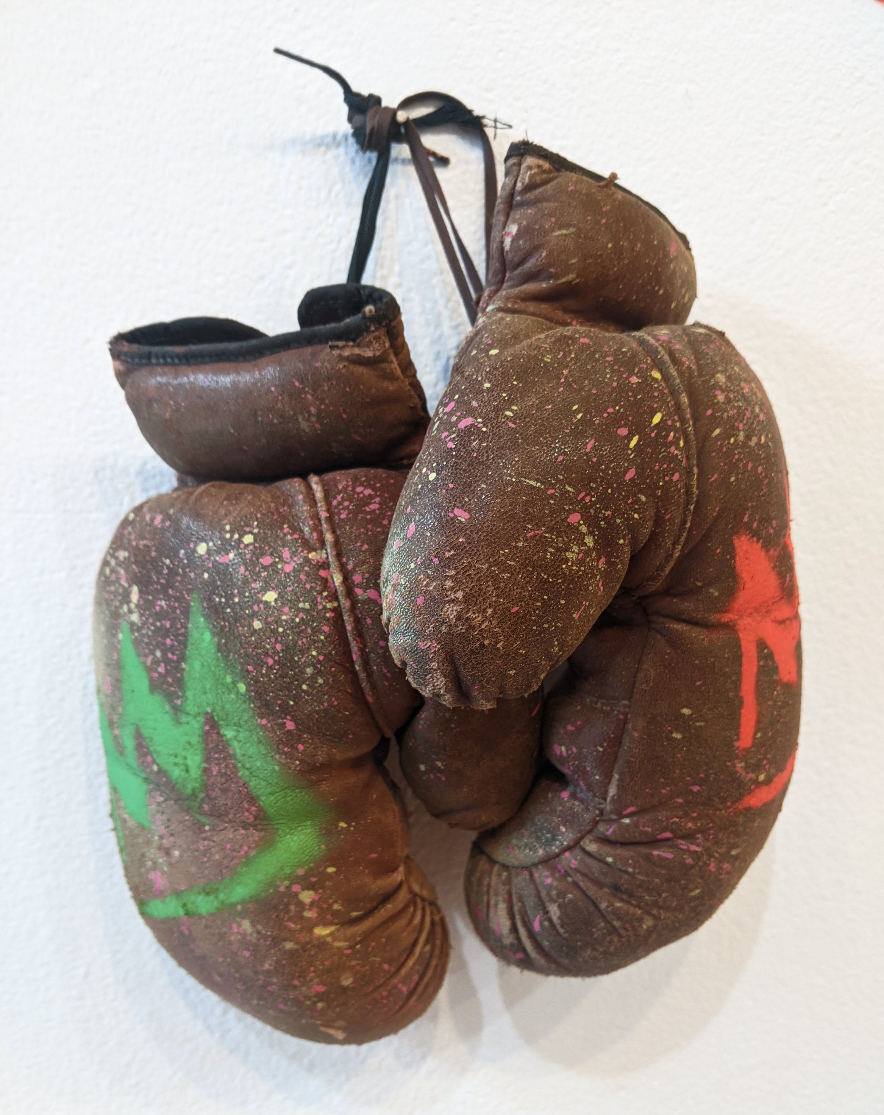 "Vintage Boxing Gloves 4" by JC Rivera