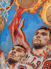 Load image into Gallery viewer, &quot;LaVine On Fire&quot; by Richard Pellegrino
