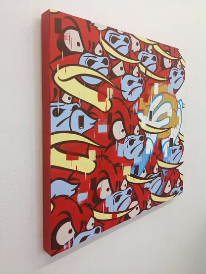"Bulls on Parade" by Opake Lwi