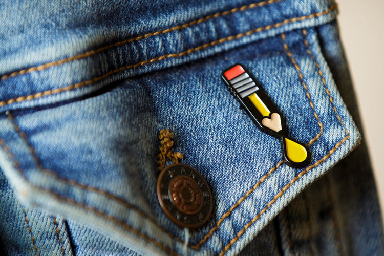 "Pencil Ink" Pin by Sean Mort