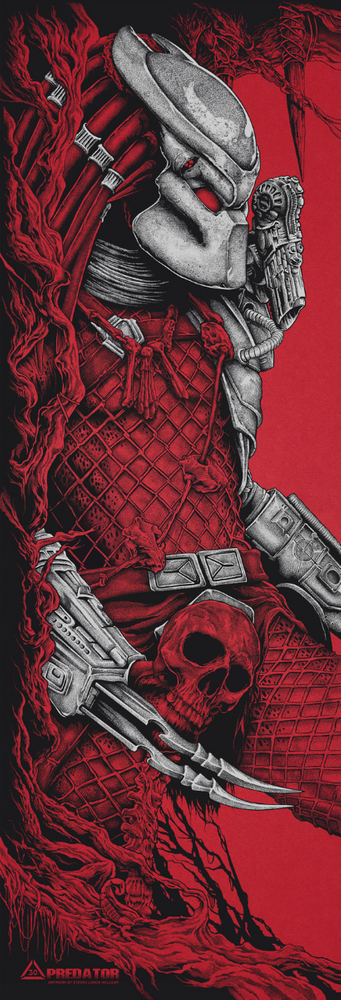 "Predator Red and Silver" by Steven Holliday