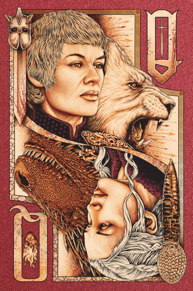 "Game of Thrones Red" by Steven Holliday