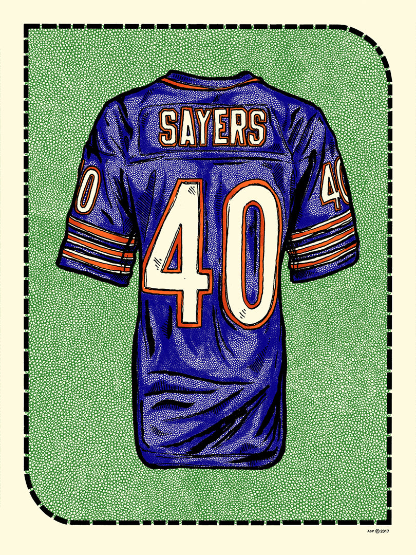 "G. Sayers Jersey" by Zissou Tasseff-Elenkoff