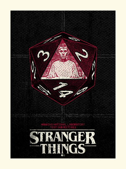 "Stranger Things Dice (Red)" by Chris Garofalo