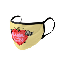 Load image into Gallery viewer, &quot;Power to The People Face Mask&quot; by JC Rivera
