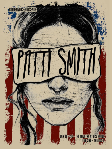 Patti Smith at The Roxy Print