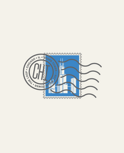 "Sears Tower, Chicago IL Stamp" by Sean Mort