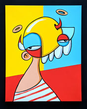 Load image into Gallery viewer, &quot;Woke Up An Optimist&quot; Original by Sergio Farfan
