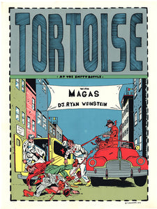 "Tortoise Poster Chicago 2013" by Zissou Tasseff-Elenkoff