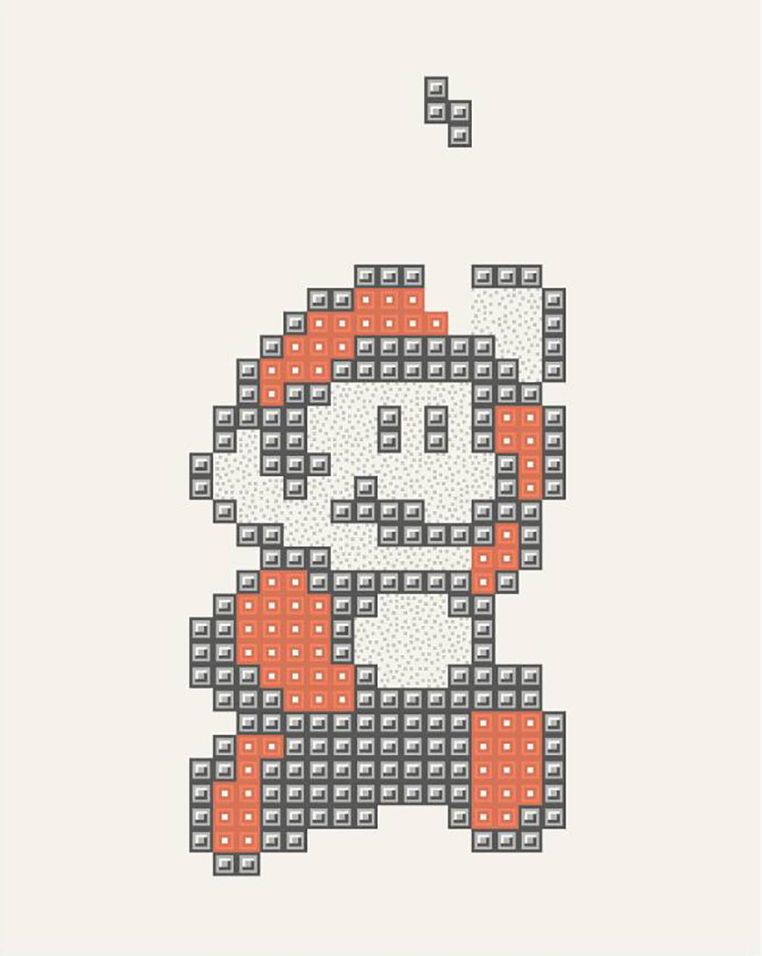 "Mario Tetris" by Sean Mort