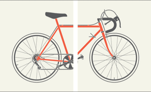 "Bicycle Diptych Set" by Sean Mort