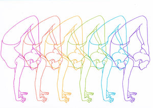 "Rainbow Contortionists" by Earth to Monica