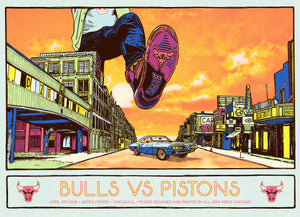 "Chicago Bulls Exclusive: Pistons VS Bulls" by Zissou Tasseff-Elenkoff