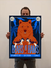 Load image into Gallery viewer, Game 1: &quot;Official Bears Vs. Rams&quot; by Ariel Sinha
