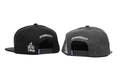 JC Rivera x Jugrnaut Baseball Hat Gray