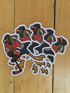 "Blackhawks Mascot" by Ian Glaubinger