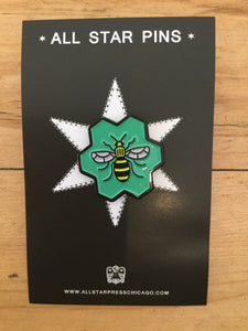 "Worker Bee" Pin by Sean Mort