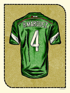 "R. Marquez - Mexico Jersey" by Zissou Tasseff-Elenkoff