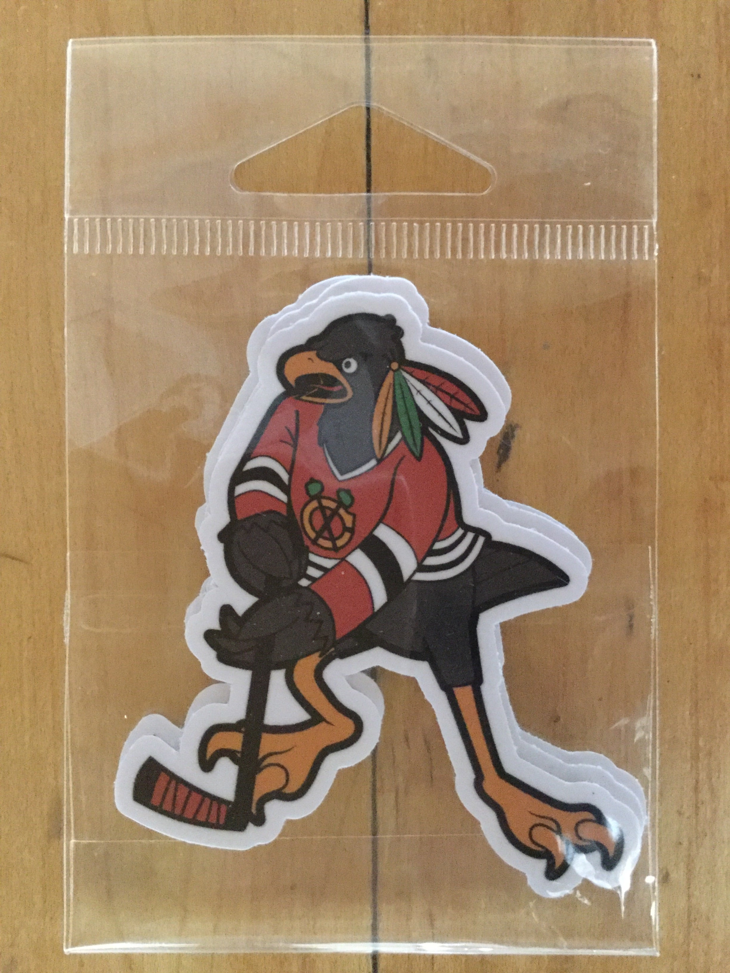 "Blackhawks Mascot" by Ian Glaubinger