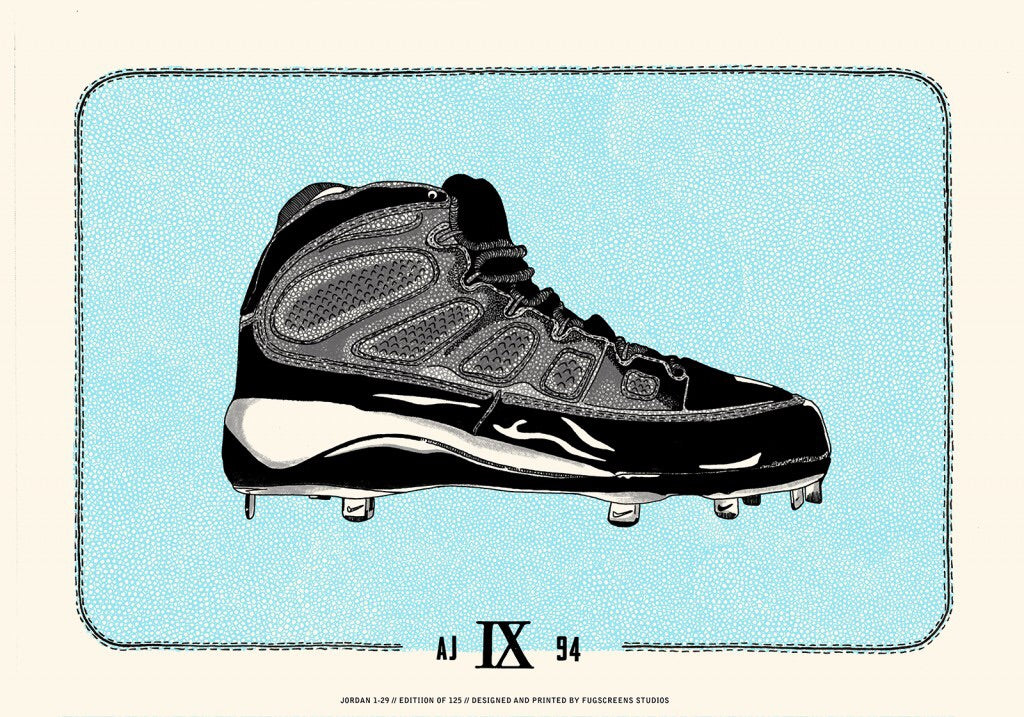 "Air Jordan - 1994 Baseball" by Zissou Tasseff-Elenkoff