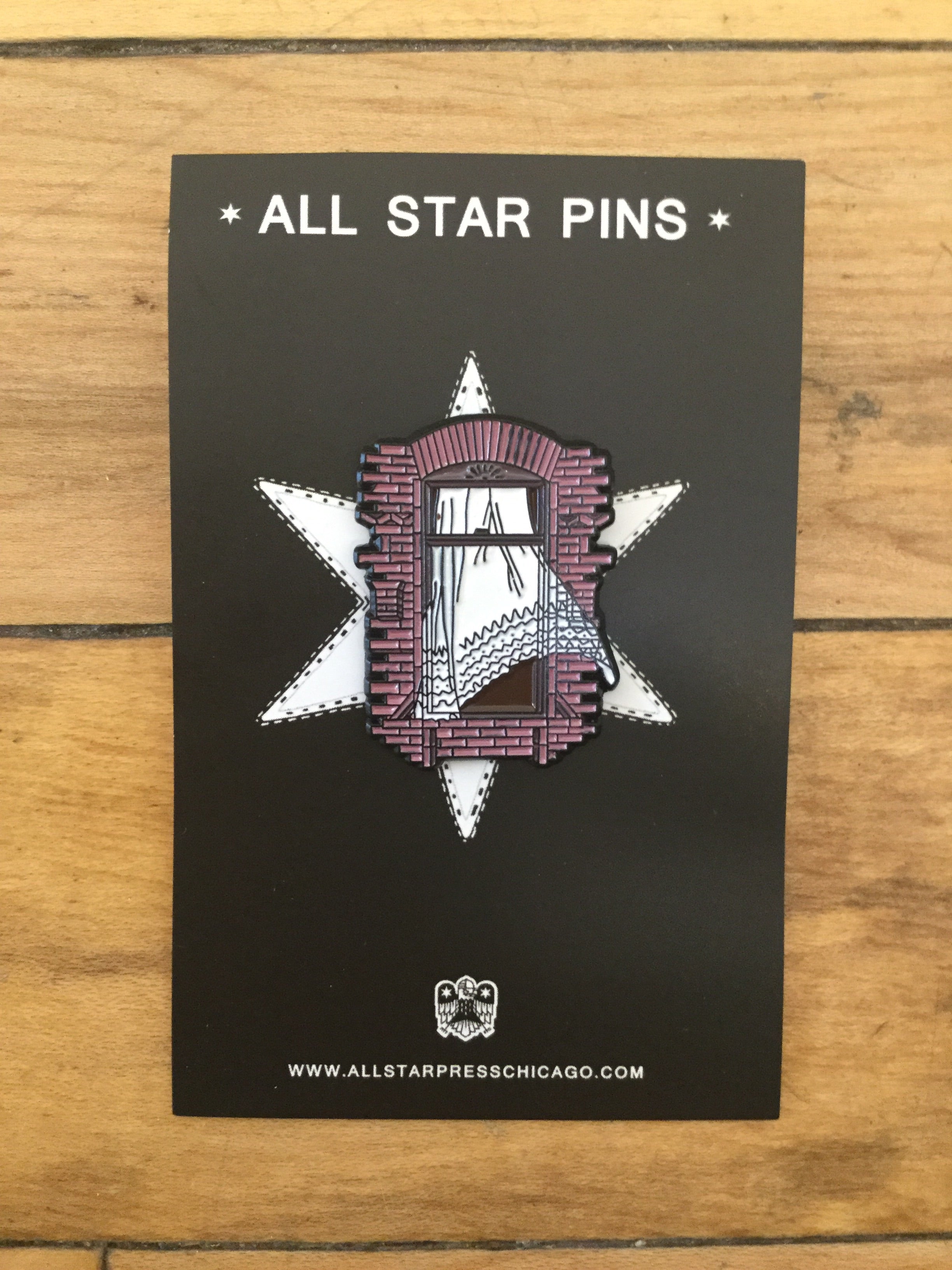 Window Pin by Kate Lewis