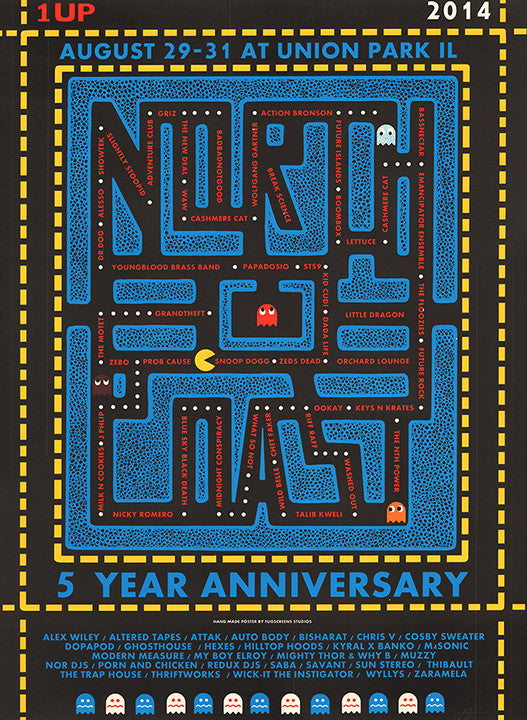 North Coast Pacman, 2014 Print