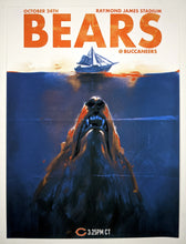 Load image into Gallery viewer, Game 7: &quot;Official Bears Vs. Buccaneers&quot; by Oscar Joyo
