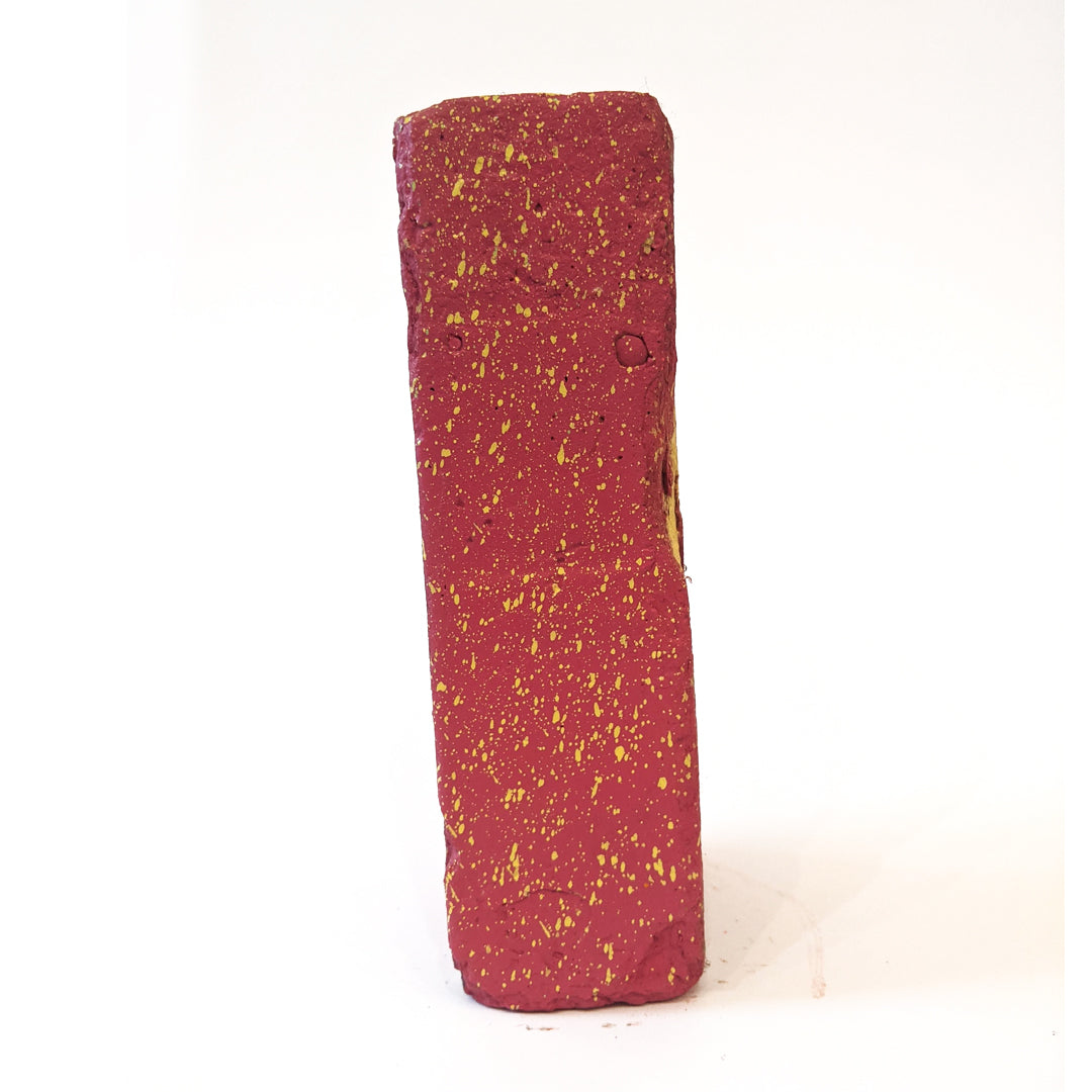 "Hand Embellished Pink Brick 1" by JC Rivera